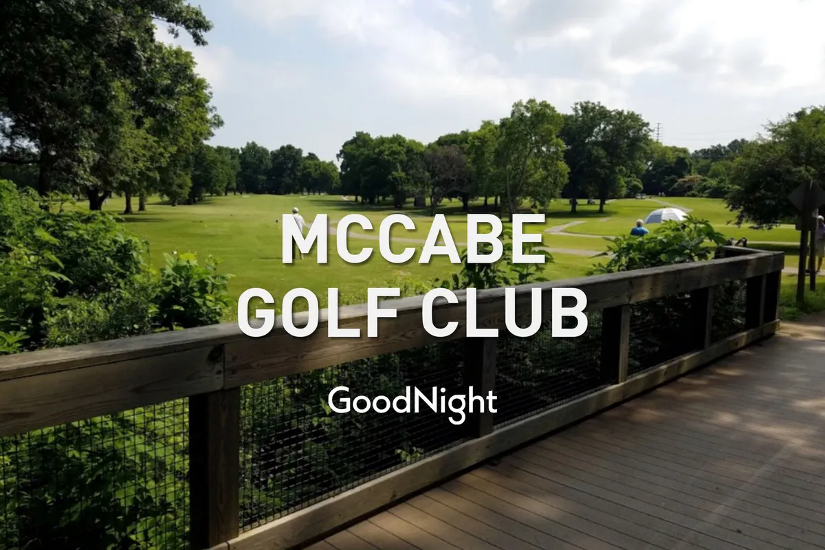 A tranquil outdoor setting with a wooden deck overlooking a lush, green golf course. The expansive view features manicured lawns and abundant natural beauty, offering a peaceful retreat and an ideal spot for unwinding after a day out.